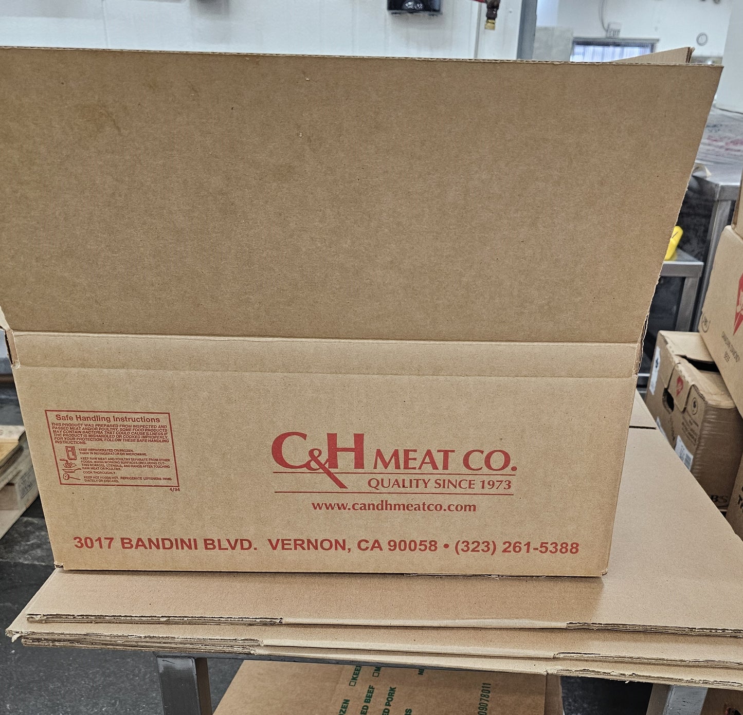 Beef Clod Slice 2.5mm 30lbs box - Frozen