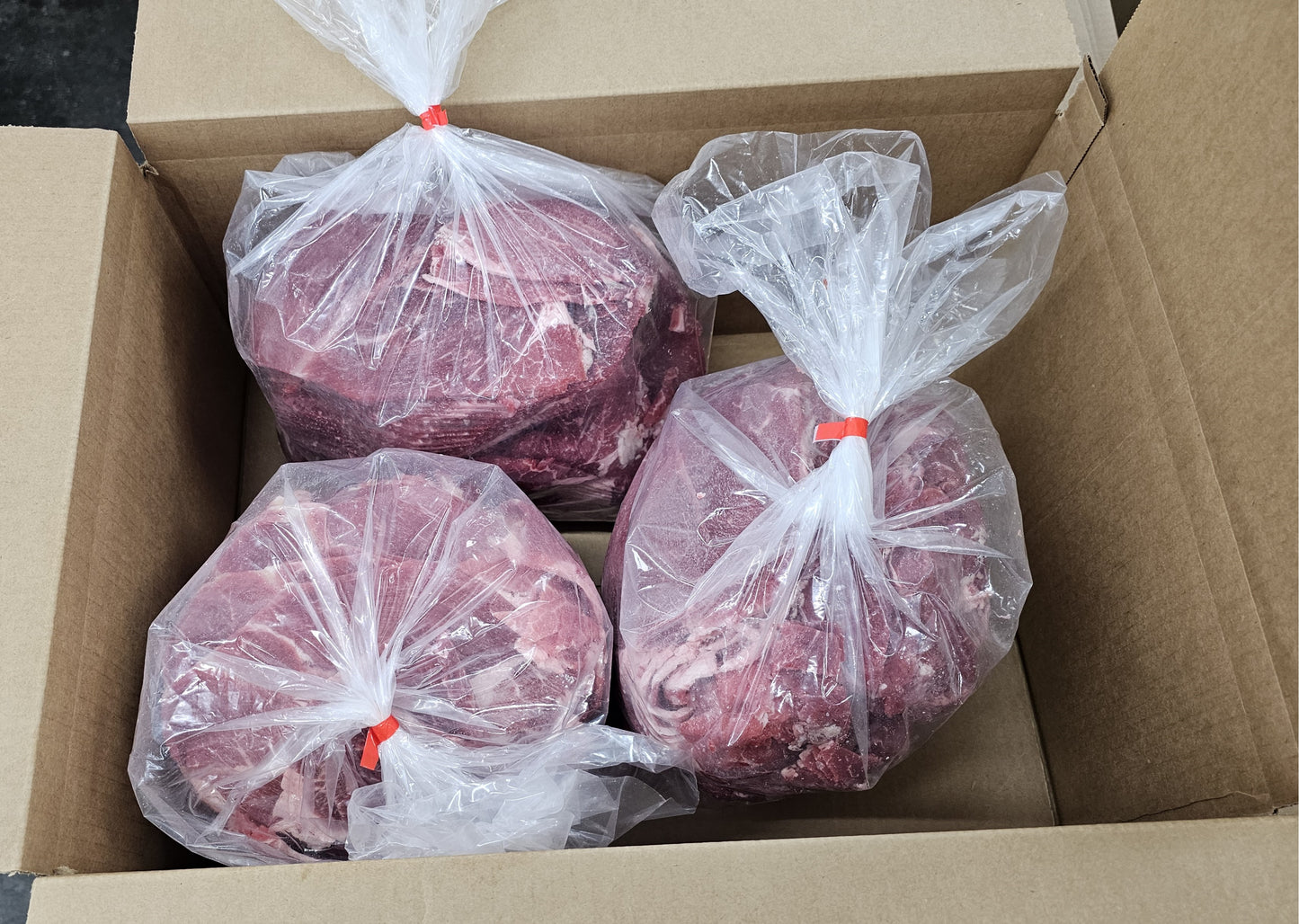 Beef Clod Slice 2.5mm 30lbs box - Frozen