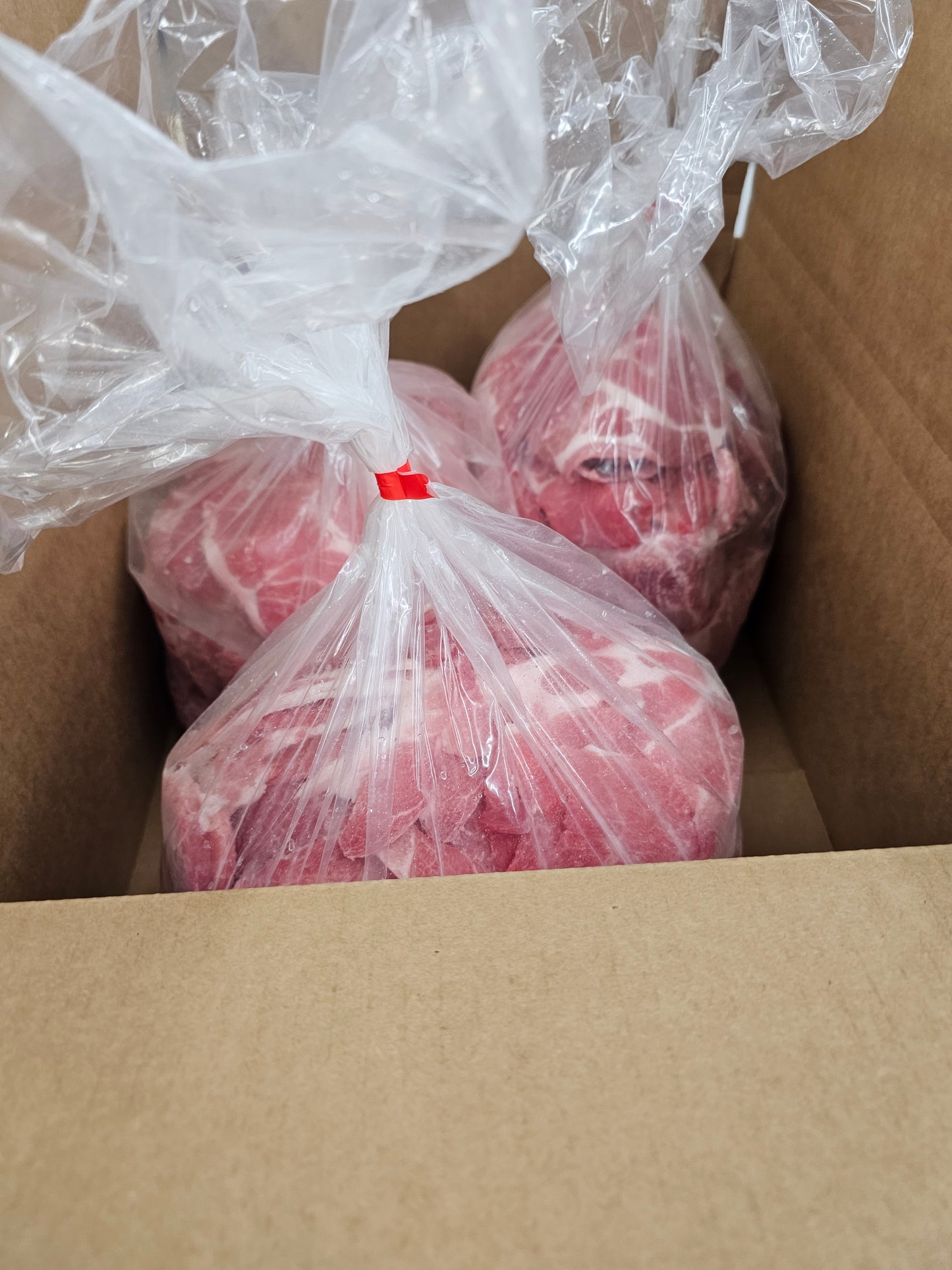 Pork Butt Slice 3.5mm 30#box - Frozen