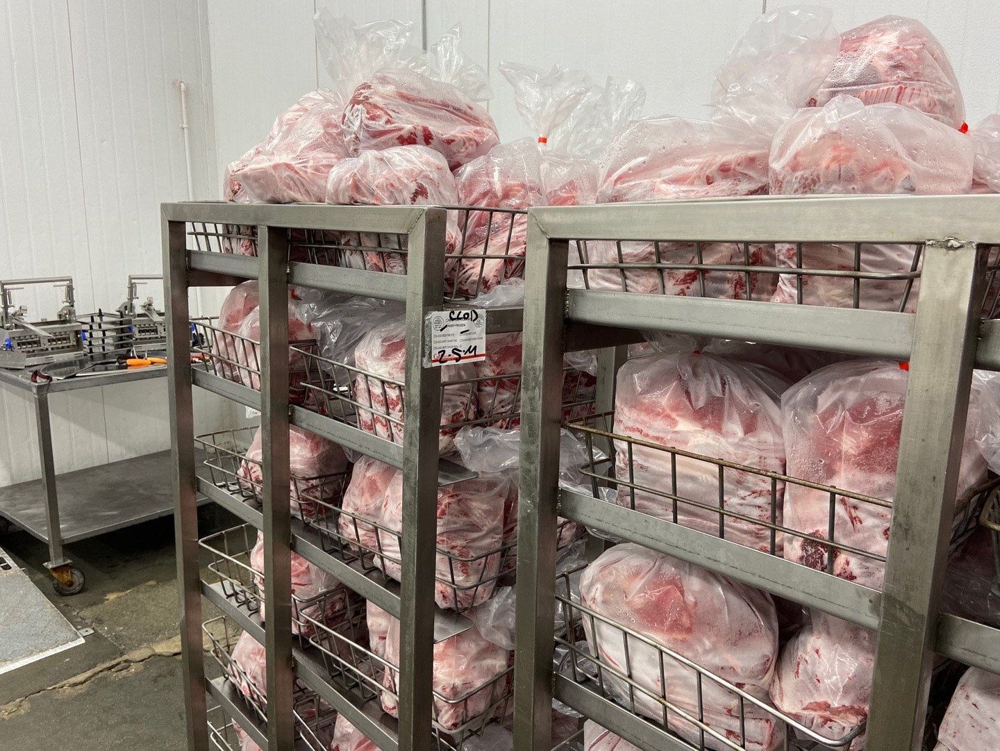 Beef Clod Slice 2.5mm 30lbs box - Frozen