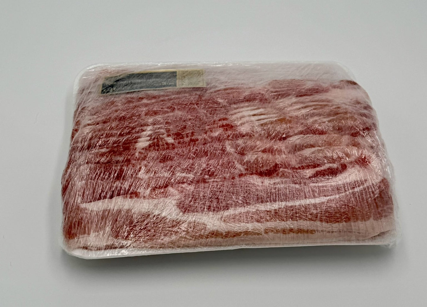 Pork Single Ribbed Belly Slice 3lbs Tray Pack - Frozen