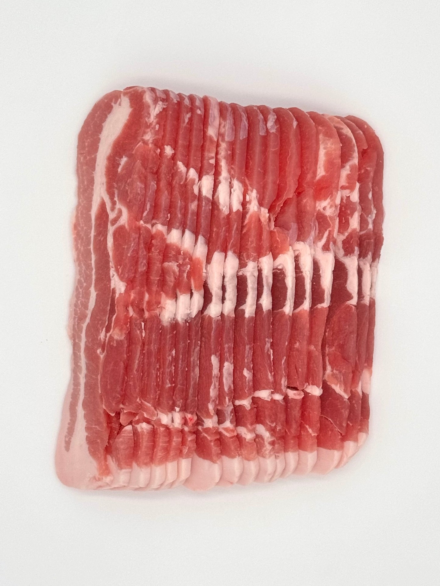 Pork Single Ribbed Belly Slice 3lbs Tray Pack - Frozen